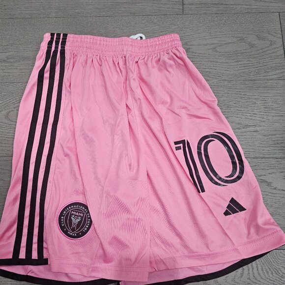 MLS Youth Inter Miami CF Lionel Messi adidas Pink 2024 Replica Jersey - Picture 6 of 8